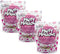 The Lazy Dog Cookie Co. Soft Dog Treats - Mutt Mallows Strawberry Smoochies, Wheat-Free, Baked in USA, 5 oz (Pack of 3)