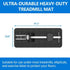 SLIPEXSAFE Treadmill Mat,Bike Mat,Stationary Bike Mat,Foldable Treadmill Mat for Hardwood Floors,Under Exercise Bike