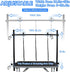 3 35.4 36.2 50 LEIBOU H-Shape Dog Grooming Arm Pet Supplies Grooming Table Arm with Noose and Clamp Heavy Duty Aluminum