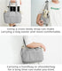 Pet Carrier Shoulder Strap - Lightweight Comfortable Accessory for Easy Travel (Grey)