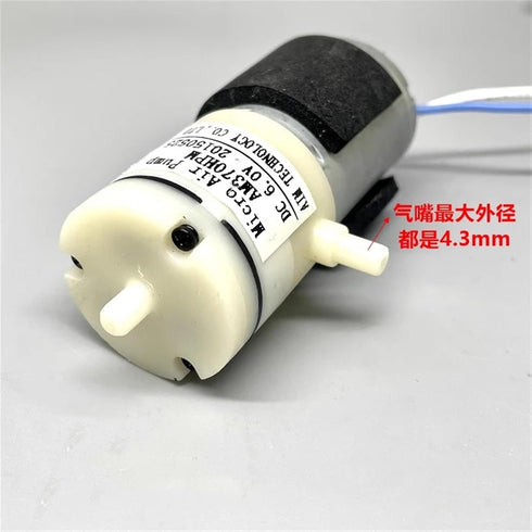 DUQTMBDT AM370HPM 370 5V 6V 27mm Small Mini Motor Diaphragm Air Pump Vacuum Pump DC Micro Breast Pump DIY Monitor