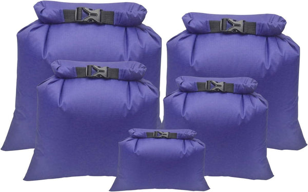 TRENDBOX Roll Top Waterproof Dry Bag Kit, Storage Compression Bag Sack for Camping Travel