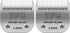 2 Pack Detachable Pet Dog Grooming Clipper Ceramic Blades, Compatible with Andis Size-7FC, Oster A5 Wahl KM10 Series