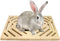 Litewoo Rabbit Scratch Board Foot Pad Mat Chew Toy Grinding Claws Teeth