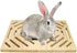 Litewoo Rabbit Scratch Board Foot Pad Mat Chew Toy Grinding Claws Teeth