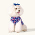 CuteBone 4th of July Dog Shirts 2-Pack, Soft Pet Clothes, Breathable Summer Vest for Small Puppy and Cat Apparel