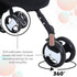 3-in-1 3 Dog Stroller Pet Stroller Folding Cat Strollers for Small/Medium Dogs with Detachable Carrier, Wheels Puppy