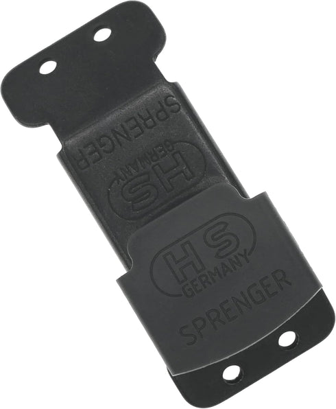 Herm Sprenger Quick Release ClicLock Buckle for Dog Training Prong Collar - Black Stainless Steel for Small Medium