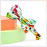 Cute Green Dinosaur Cat Bow Tie Collar, Breakaway with Bell, Safety Plastic Buckle for Cats