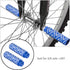 KINSPORY 4PCS Aluminum Alloy Anti-Skid Bike Pegs for 3/8 inch Axles, BMX Bicycle Stands, Cycling Rear Stunt Pegs