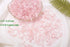 Rose Quartz Healing Crystal Chips, Bulk Gemstones for Fountain Rocks Decoration, Aquarium Gravel