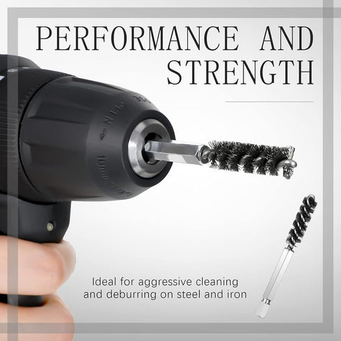 Golf Clubs Head Hosel Brush and Wire Brush Cleaning Tool for Iron and Wood (2 Pieces)