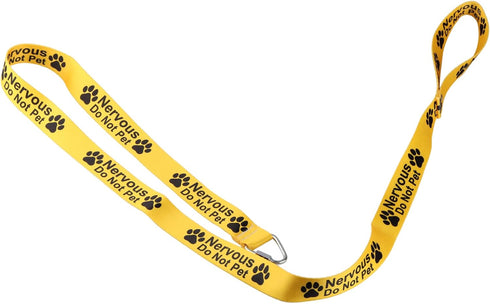 Funny Dog Leash, Nervous Do Not Pet Walking Training Leash for Dog Owners, Pet Lover Gift