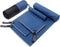 Quick Dry Camping Towel - Microfiber Travel Towel Set, Fast Drying for Camping, Beach, Gym, Sports, Navy Blue