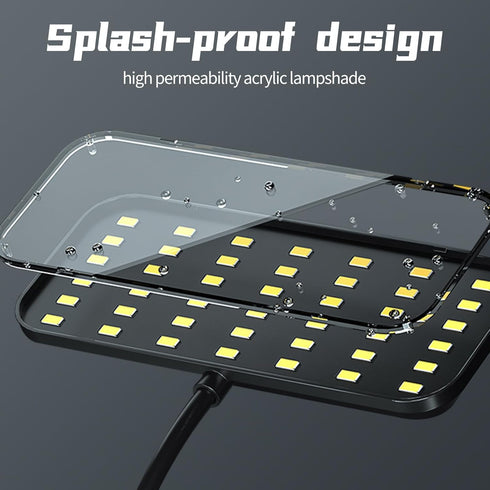Boxtech 8W Small Aquarium Clip On LED Light, USB Full Spectrum Planted Light for 3 to 6 Gallon Tanks
