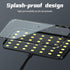 Boxtech 8W Small Aquarium Clip On LED Light, USB Full Spectrum Planted Light for 3 to 6 Gallon Tanks