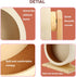 antiai 12 Inch Hamster Wooden Silent Wheel, Small Animal Exercise Wheel Accessories, Quiet Spinner Hamster Running