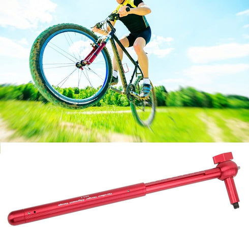 VBESTLIFE Bike Derailleur Alignment Tool, Compact Telescopic Gauge for Mountain Bicycle