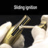 Permanent Match - 3 Pack Flint Matchstick Fire Starter, Keychain Metal Immortal Lighter, Waterproof Survival Gear