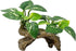 Smoothedo-Pets Aquarium Decor Ornaments, Betta Silk Leaf Pad Hammock & Artificial Driftwood Cave for Goldfish Bowl