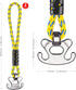 SELEWARE Heavy Duty Boat Tow Harness, Stainless Steel Quick Connector for Tubing and Water Sports