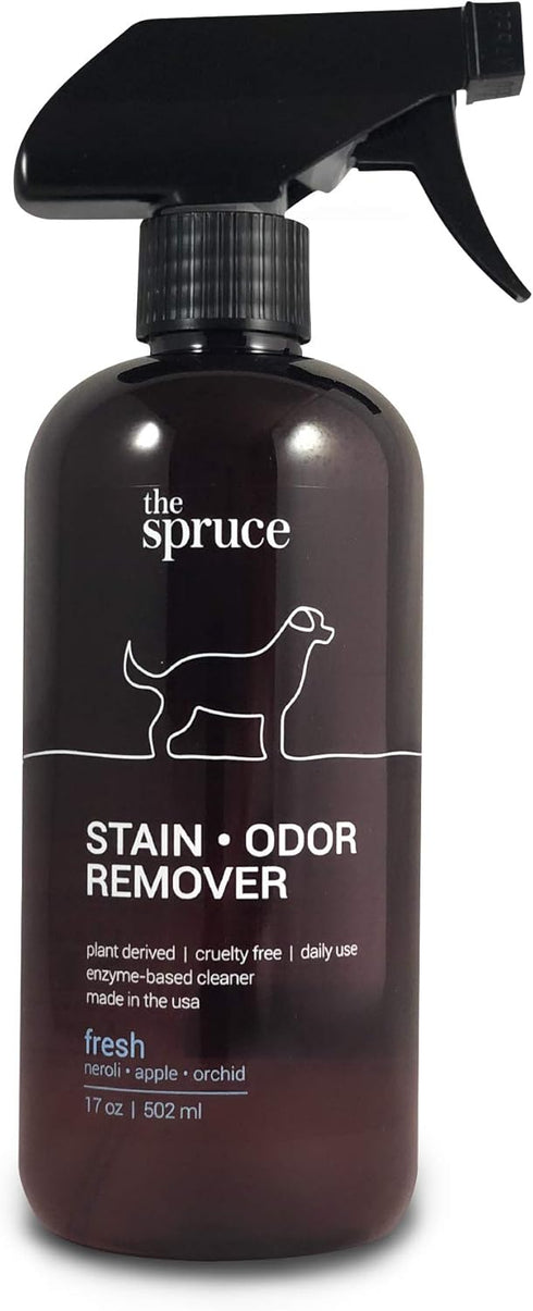 The Spruce Pet Stain & Odor Remover - Plant-Derived Enzyme-Based Cleaner for