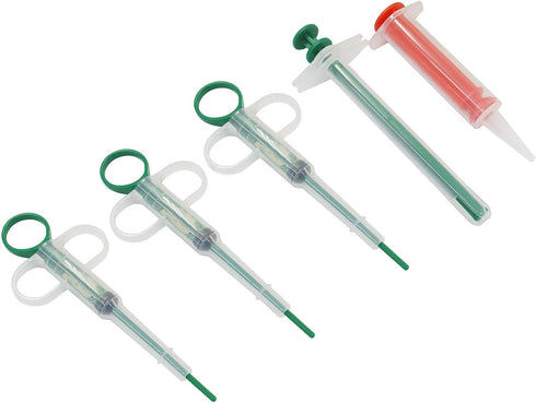 Hordion 5Pcs Cat Pill Shooter Dog Pill Gun, Pet Pill Dispenser Medicine Syringe,