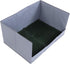 Julihai Dog Grass Pad with Tray, Artificial Turf Dog Litter Box Foldable Potty Tray Leak Proof for Indoor Outdoor Small