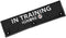 In Training Ignore Black Dog Leash Sleeve Wrap, Dog Walking Accessory - Pet Birthday Gift for Dog Owners
