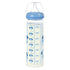 LittleForBig Adult Glass Feeding Bottle Ultra Printed Specialty Oversized Little Blue Pattern