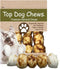 Top Dog Chews - Roasted Beef Cheek Rolls with Chicken Wrapped 10"-12"