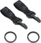 LUITON Duty Belt Keeper with Key Holder for 2¼" Wide Belt, Nylon Keychain Police Key Strap Keeper with Snap Clip