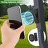 CfoPiryx N52 16 15 14 13 12 Magnetic Golf Cart Phone Holder, Aluminum Phone Mount with Magnets Golf Cart Accessories