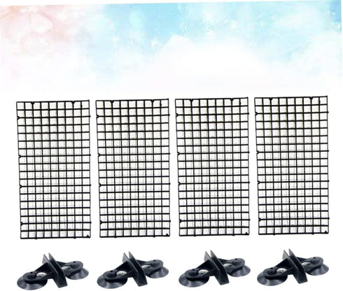 Fish Tank Separator Grid, 1 Set Aquarium Divider Panels, Spliced Lattice Plate for Betta Aquarium Supplies