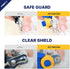 PETHROOM Dog Nail Trimmer Safe Shield Clippers with Nail File, Quick Easy Professional Trimming, Transparent Guard Guide