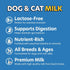 10 Pack (60.87oz) SuperPaw Pet Milk Lactose-Free Dog & Cat Milk for All Breeds and Ages, Easy to Digest, Liquid Formula