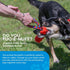 Tug-E-Nuff Pocket Fauxtastic | Durable Bungee Tug Toy for Dogs | Ideal for Interactive Training | Faux Fur, 3 Colours,