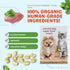 CocoTherapy 3 Pack of Coco-Canivore Meatballs Dog Treats, Beef, Chicken, Turkey Variety
