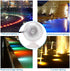 Semme LED Fish Spot Light, Waterproof Mini RGB Spotlights for Aquarium Fountain, 180 Degree Rotation