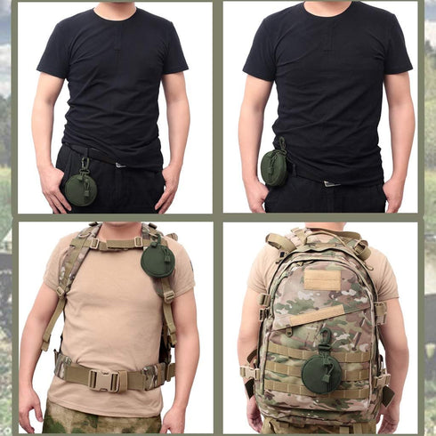 Small Molle Pouch Accessories, Upgraded EDC Pouches Military Gear, Tactical Bag Case for Coin Purse, Keychain, Wallet