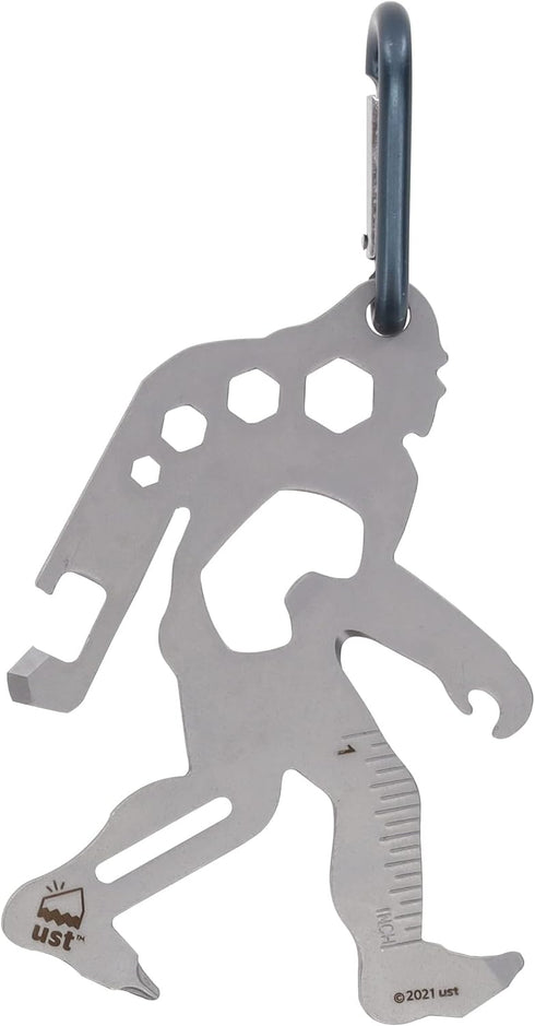 UST Tool-a-Long Multi-Tool Carabiners - Durable Stainless Steel for Hiking, Kayaking, Camping, Travel