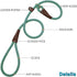 3FT Slip Lead Dog Training Leash, No Pull for Medium Large Dogs, 1/2 Inch Durability Nylon Rope (3FT * 1/2", Green)