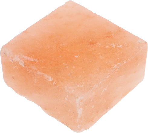 Kichvoe Natural Mineral Rich Salt Lick Block for Animals - 4"X4"X2" Pink