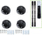 Ski Wall Mount, Indoor Display Rack for Ski Board, Wall Mounted Storage, Home and Garage Snowboard Storage (4 PCS)
