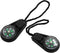 Kemcatui 10 Pcs Mini Compass Bulk Zipper Pull Tiny, Waterproof Survival Compass for