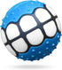 Dog Balls Toys Squeaky Fetch, Rubber Funny Ball Gifts for Large Medium Dogs, Blue White