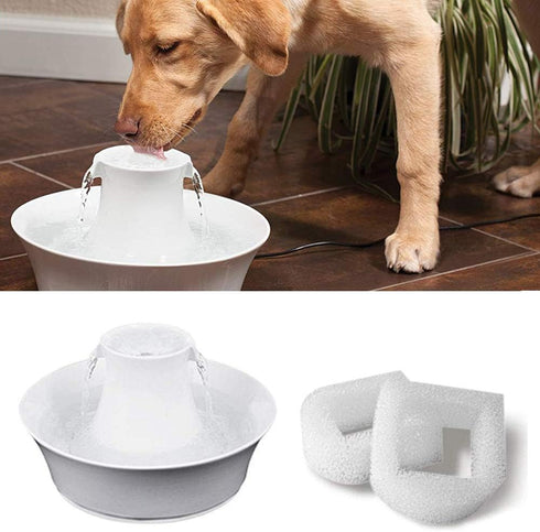 Camessy Qzbhct Foam Pre Filter for Drinkwell Stainless Steel 360, Avalon, Pagoda Pet Water Fountains (12 Pack)