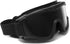 QWORK Outdoor Sports Military Airsoft Tactical Goggles with 3 Interchangable Lens for Riding, Black