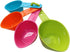 Rypet Dog Food Scoop Set of 4, Plastic Measuring Cups for Dog, Cat and Bird Food