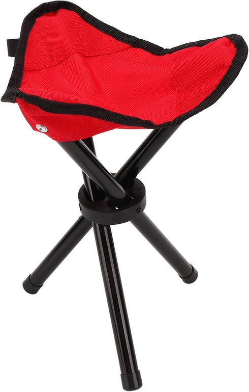 RiToEasysports Camping Tripod Stool, Portable Foldable Tripod Camp Chair Lightweight Camping Seat for Hiking Walking
